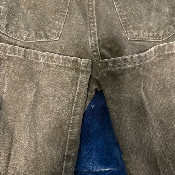 Wrangler faded black Denim Jeans - Picture 4 of 4